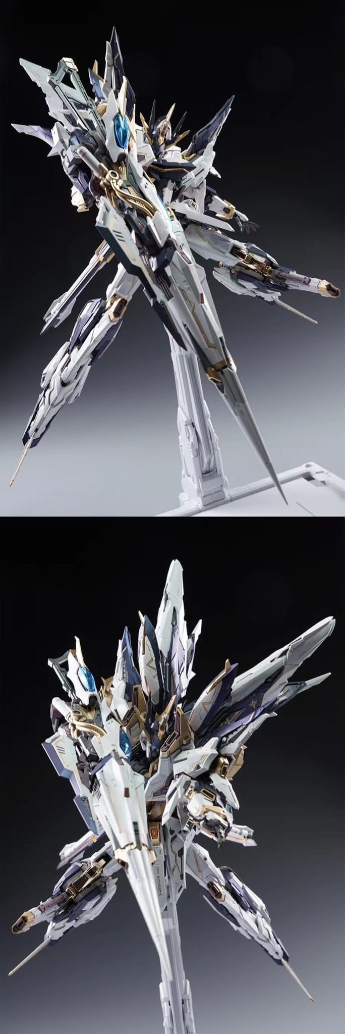 Ready stock - In Era+ X Perfection Metal Design 1/100 Aurora Imperial Dawn Knight Troops